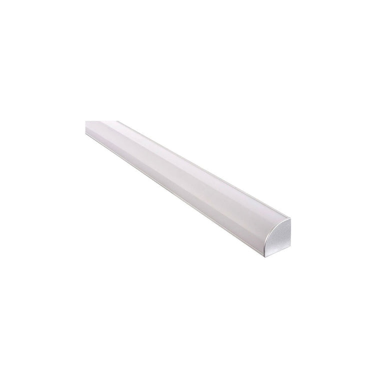 Corner 2 meter 30x30mm Aluminium LED Profile Silver - HV9691-3030-2M
