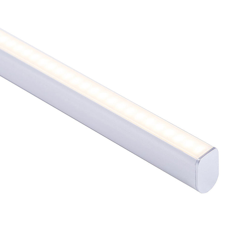 Wardrobe 3 Meter 19x30mm Aluminium LED Profile Silver - HV9692-1930-3M