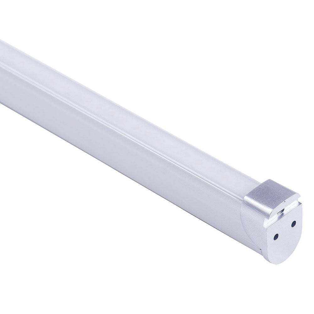 Wardrobe 3 Meter 19x30mm Aluminium LED Profile Silver - HV9692-1930-3M