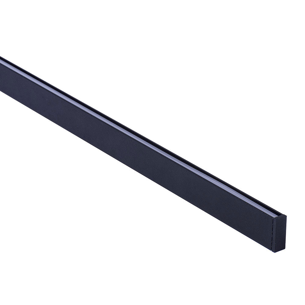 Suspended 3 Meter 10x26mm Aluminium LED Profile Black - HV9693-1045-BLK-3M
