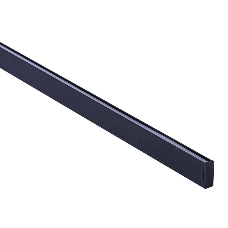 Suspended 3 Meter 10x26mm Aluminium LED Profile Black - HV9693-1045-BLK-3M