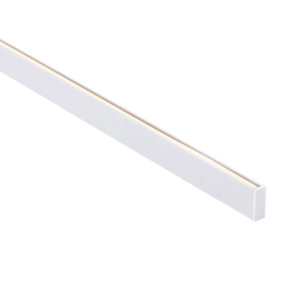 Suspended 2 Meter 10x26mm Aluminium LED Profile White - HV9693-1045-WHT-2M
