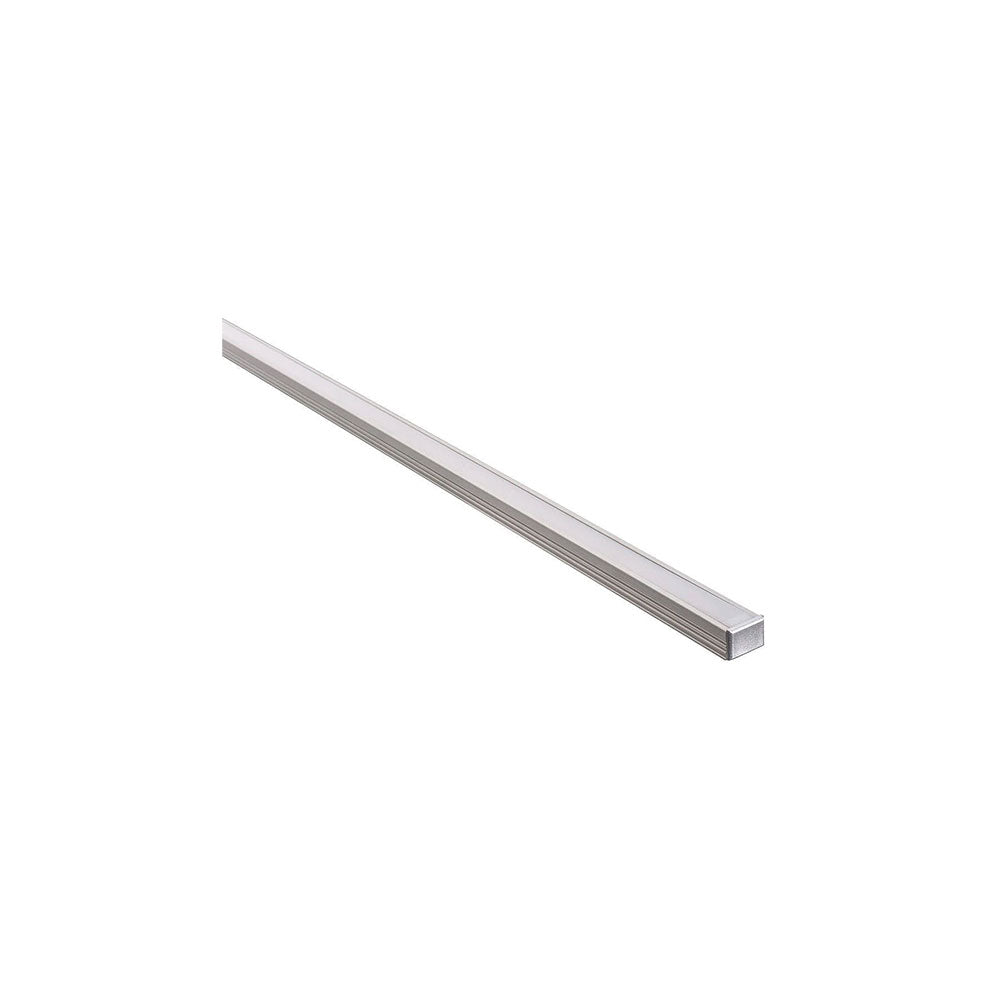 Shallow Square 2 Meter 16x12mm Aluminium LED Profile -  HV9693-1612-2M