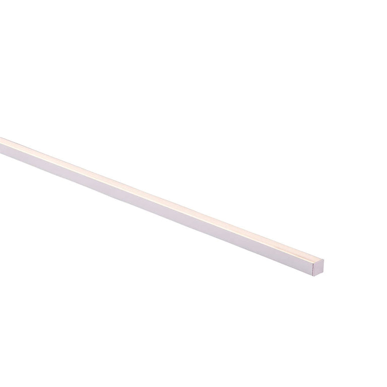 Shallow Square 3 Meter 16x15mm Aluminium LED Profile White -  HV9693-1615-WHT-3M