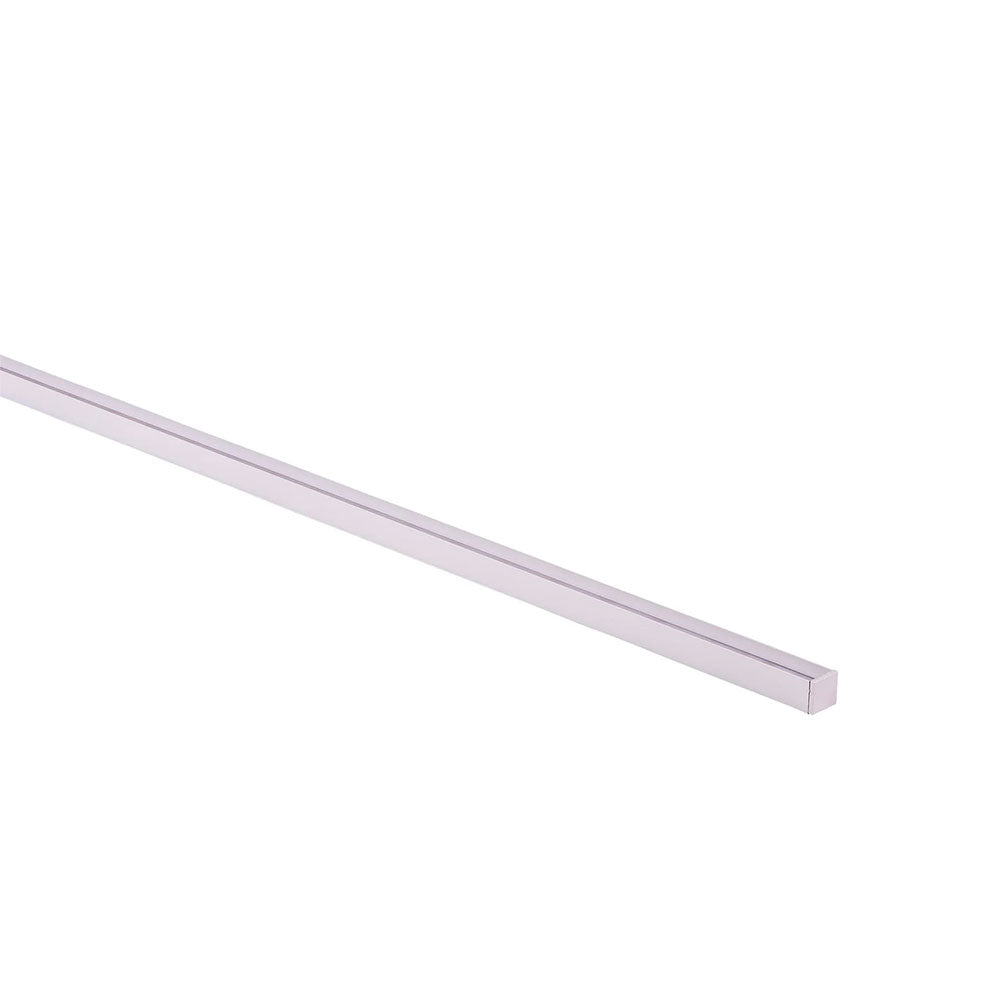 Shallow Square 2 Meter 16x15mm Aluminium LED Profile White -  HV9693-1615-WHT-2M