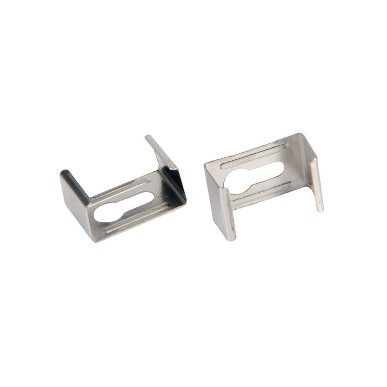 Shallow Square 1 Meter 18x9mm Aluminium LED Profile Silver - HV9693-1707