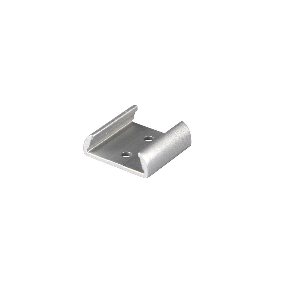 Shallow Square 2 Meter 18x6mm Bendable Aluminium LED Profile Silver - HV9693-1806-2M