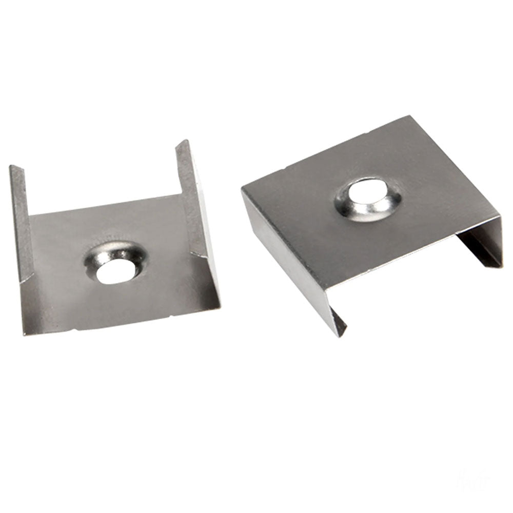 Shallow Square 2 Meter 18x13mm Weatherproof Aluminium LED Profile Silver - HV9693-1812-2M