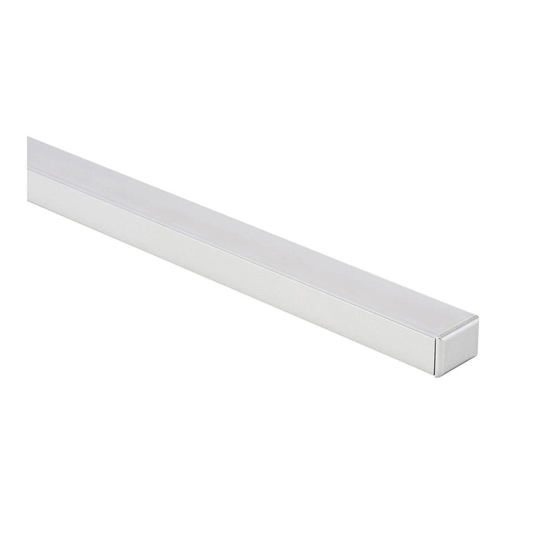Deep Square 2 Meter 19x14mm Aluminium LED Profile Silver - HV9693-1922-2M