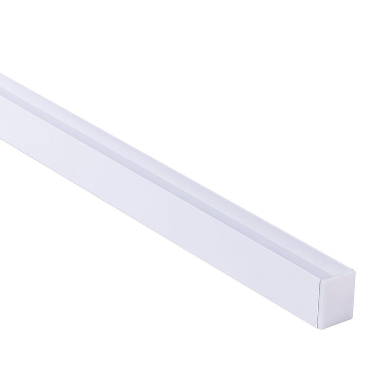 Suspended or Surface Mounted 1 Meter 20x25mm Aluminium LED Profile White - HV9693-2025-WHT