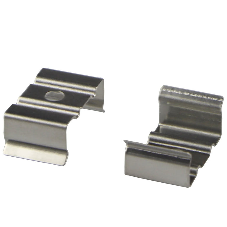 Shallow Square 2 Meter 21x21mm Aluminium LED Profile Silver - HV9693-2114-2M