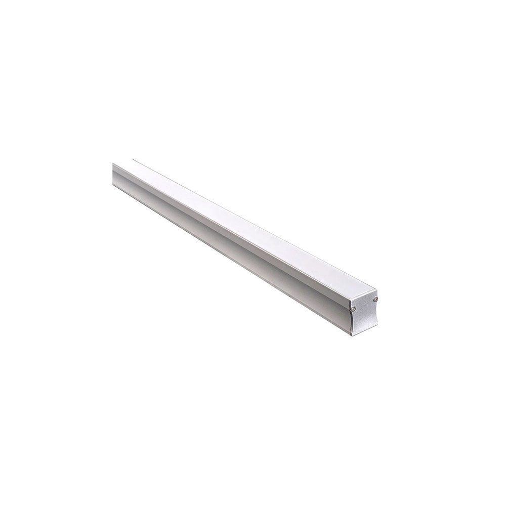 Deep Square 1 Meter 23x28mm Aluminium LED Profile Silver - HV9693-2320