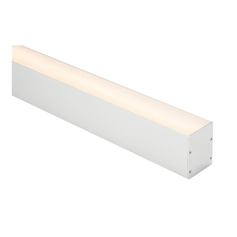 Suspended Up & Down 1 Meter 60x80mm Aluminium LED Profile Silver - HV9693-6080