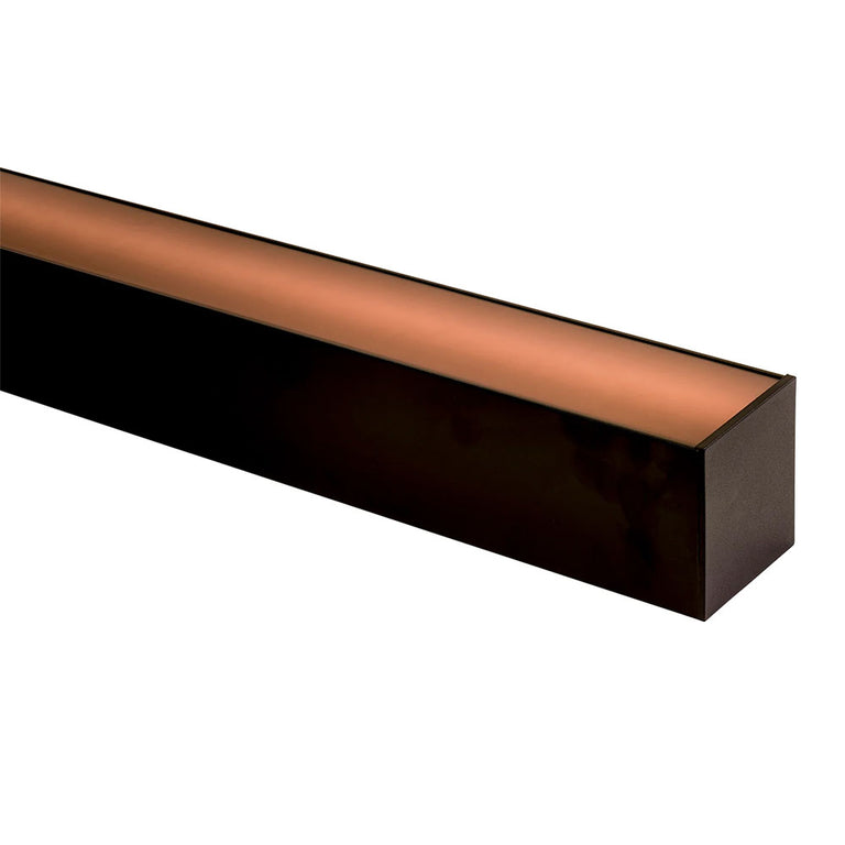 Black Standard Diffuser to Suit Aluminium Profile / 1 Metre - HV9693-8090-BLKSD
