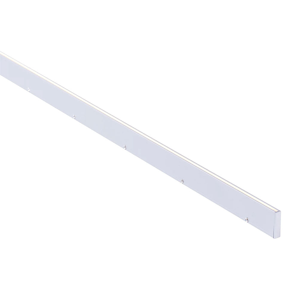 Slim Side Mounted 1 Meter 6x25mm Aluminium LED Profile Silver - HV9694-0625