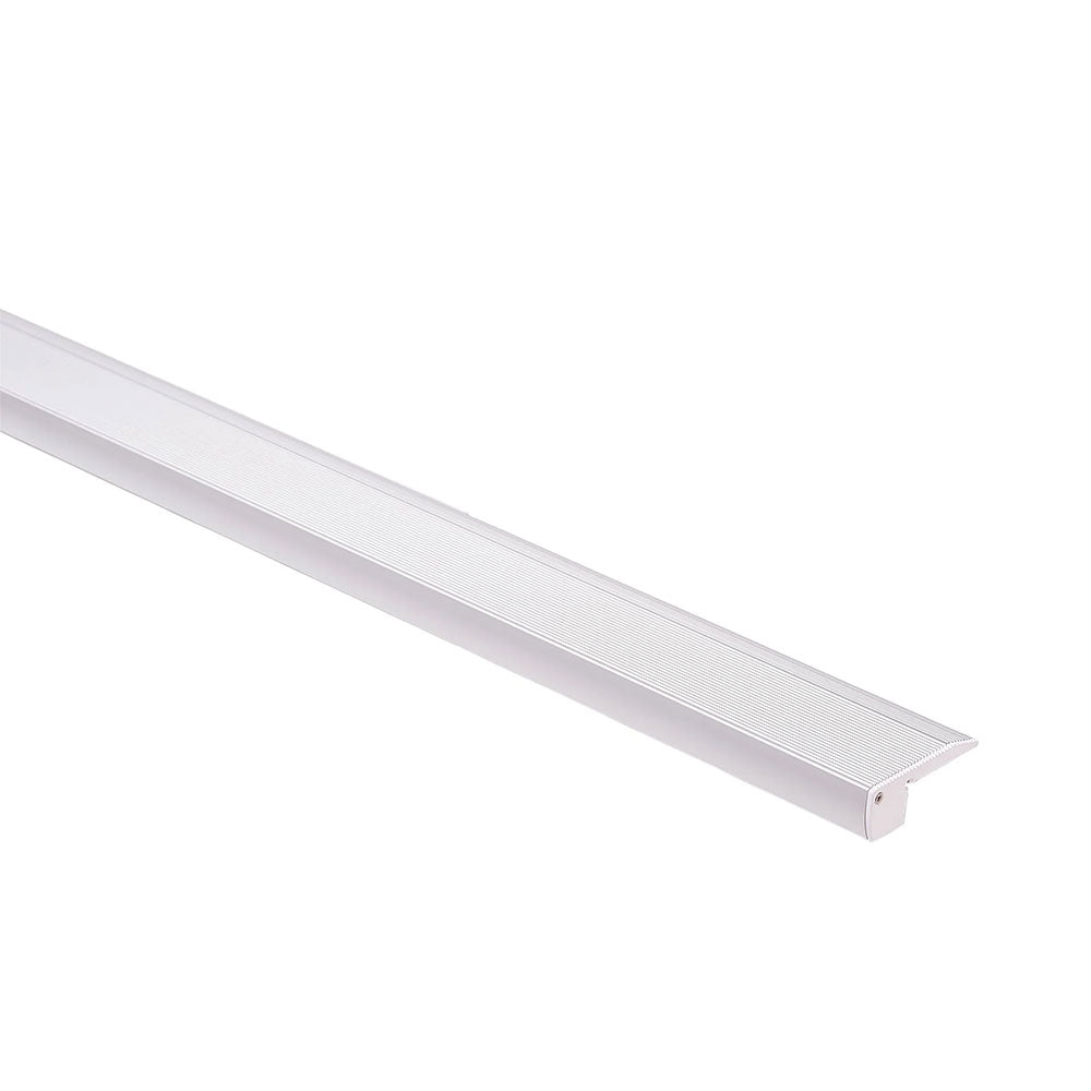 Step Tread 1 Meter 60x20mm Aluminium LED Profile Silver - HV9698-6020
