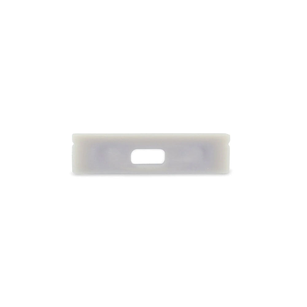 Shallow Square 2 Meter 27x7mm Aluminium LED Profile Silver - HV9699-2707-2M