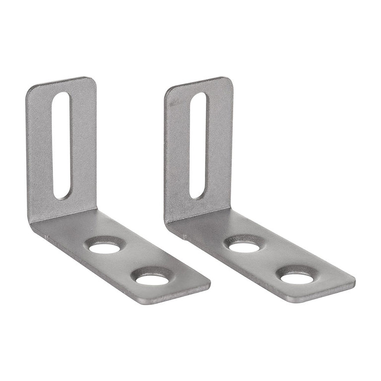 Wall Mounting Brackets To Suit Aluminium Profile - HV9705-WB-SLV