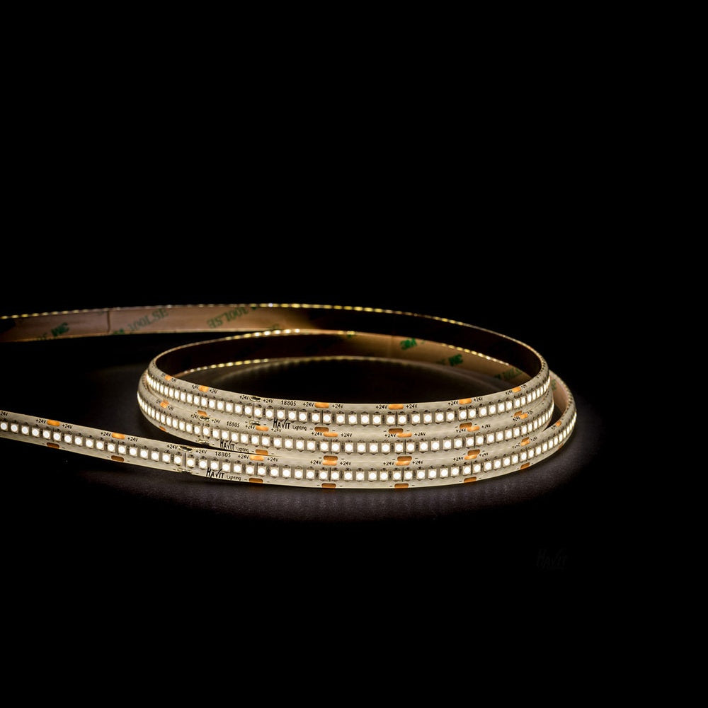 19.2W IP54 24V DC 240 LED 4000K 1 Metre LED Strip / Natural White - HV9723-IP54-240-4K-1