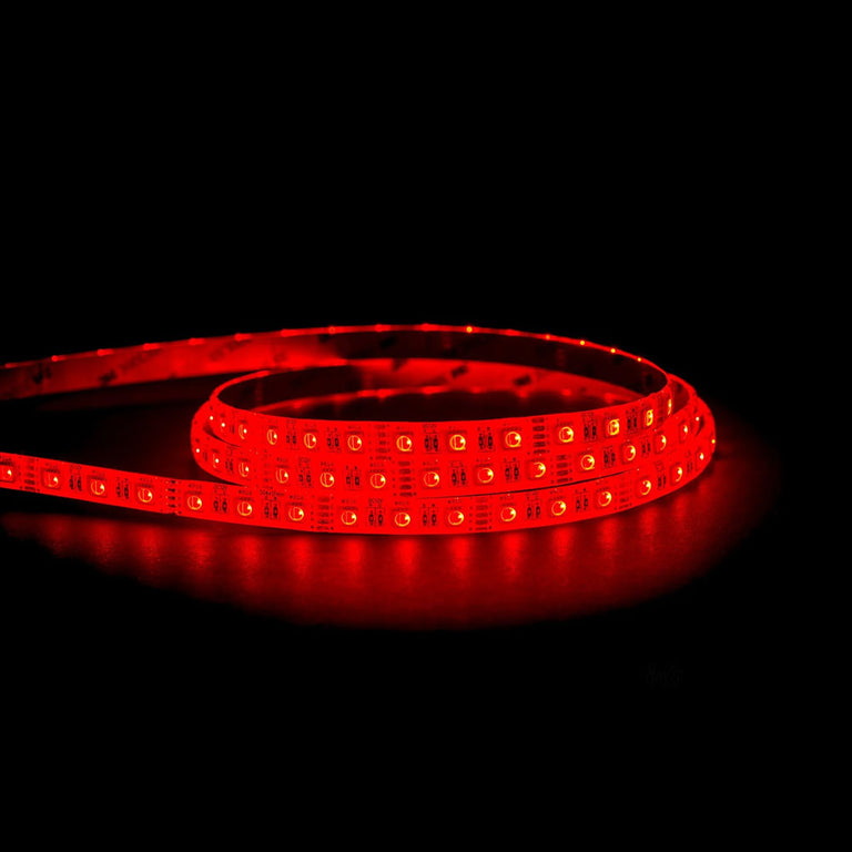 14.4W 12V DC Dimmable LED Strip / RGB + Cool White - HV9751-IP54-60-RGBC