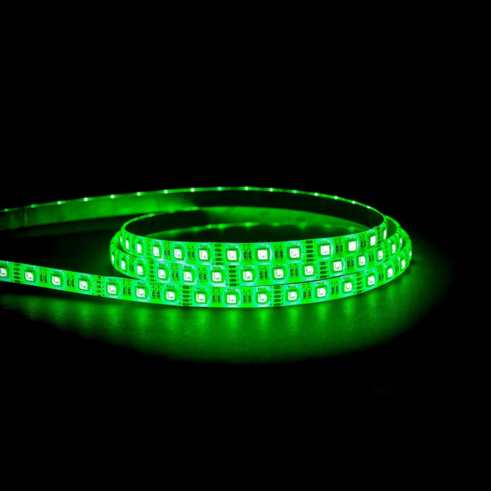 14.4W 12V DC Dimmable LED Strip / RGB + Cool White - HV9751-IP54-60-RGBC