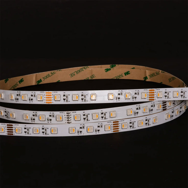 Long Run 30M RGBW IP20 11W 24V DC 60 LED Strip - HV9753-IP20-60-RGBW-30M