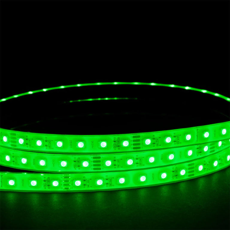 Long Run RGB IP67 11W 24V DC 60 LED Strip - HV9753-IP67-60-RGB