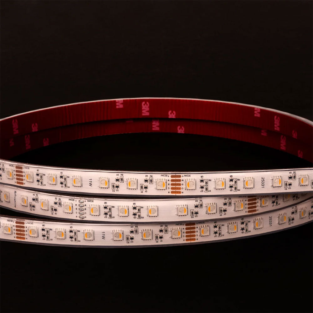 Long Run 15M RGBW IP67 11W 24V DC 60 LED Strip - HV9753-IP67-60-RGBW-15M