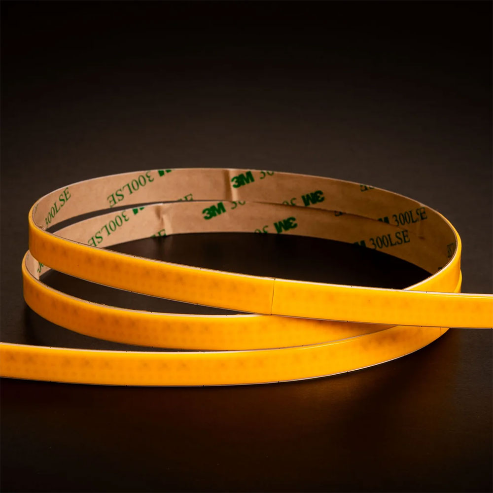 15W IP20 24V DC 1280 LED COB 3000K 1 Metre LED Strip / Warm White - HV9761-IP20-1280-3K