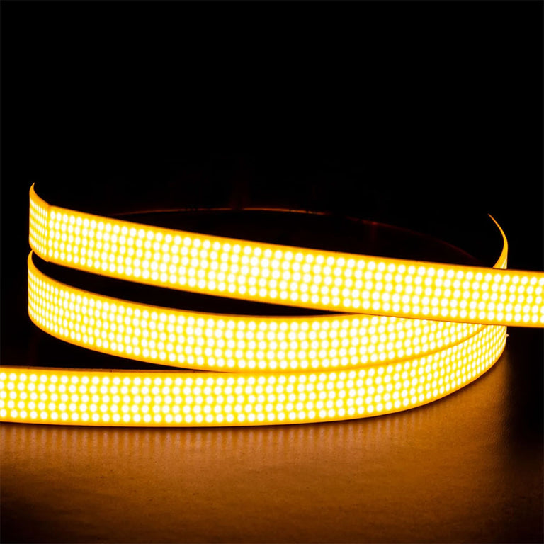 25W IP20 24V DC 1920 LED COB 3000K 1 Metre LED Strip / Warm White - HV9761-IP20-1920-3K