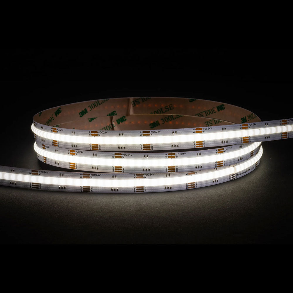 Dotless COB 20W IP20 24V DC 896 LED 30 Metre LED Strip / RGBC - HV9761-IP20-896-RGBC-30M