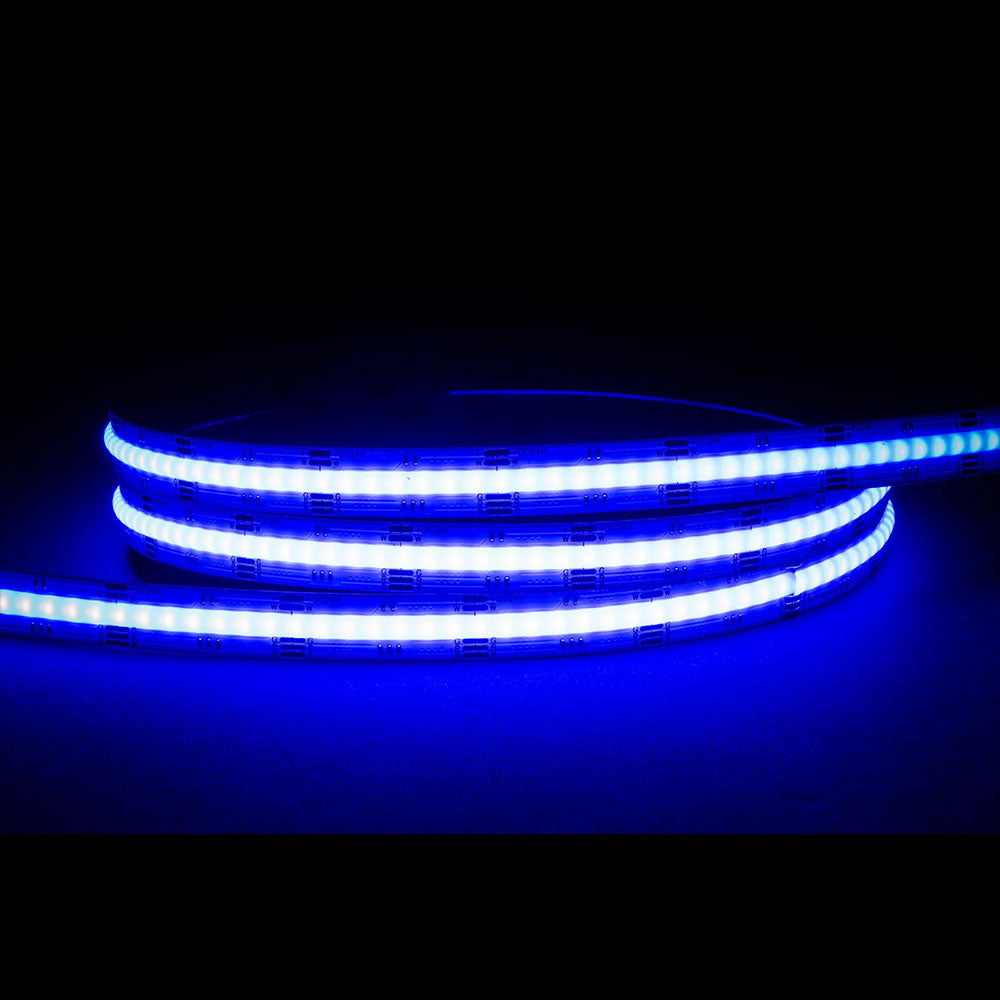 Dotless COB 20W IP20 24V DC 896 LED 30 Metre LED Strip / RGBC - HV9761-IP20-896-RGBC-30M