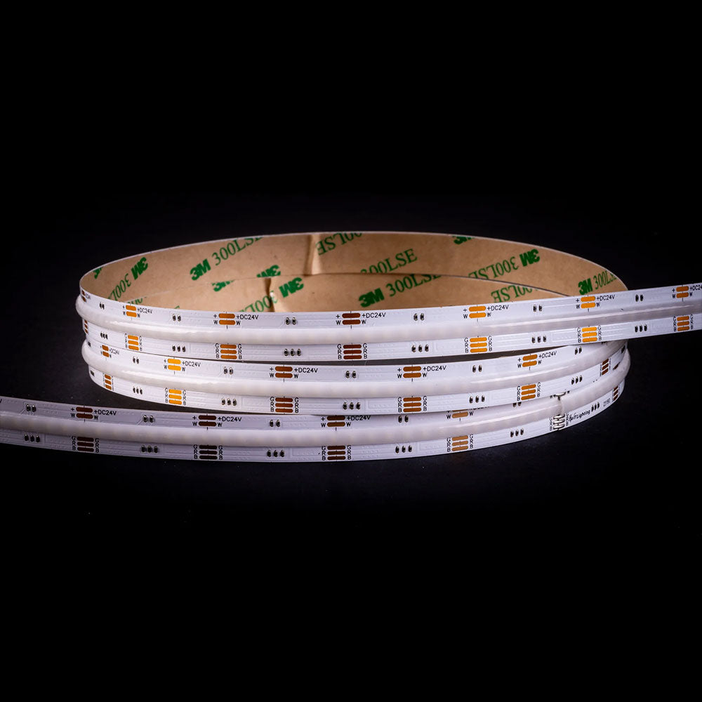 Dotless COB 20W IP20 24V DC 896 LED 1 Metre LED Strip / RGBW - HV9761-IP20-896-RGBW