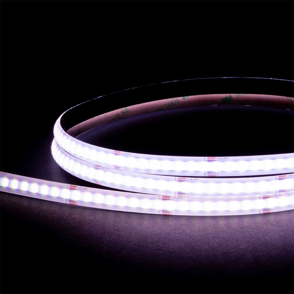 15W IP54 24V DC 480 LED COB 10 Metre LED Strip / RGB - HV9761-IP54-480-RGB-10M