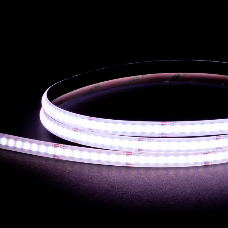 15W IP54 24V DC 480 LED COB 10 Metre LED Strip / RGB - HV9761-IP54-480-RGB-10M