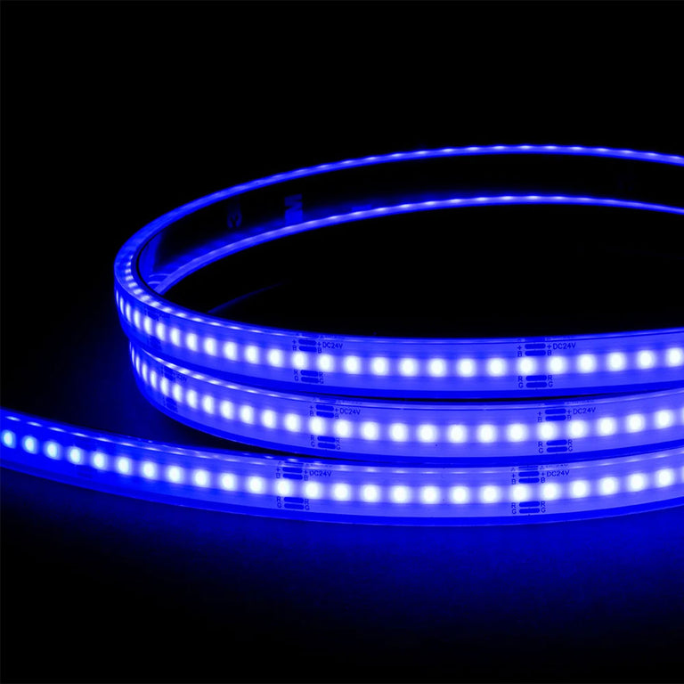 15W IP54 24V DC 480 LED COB 10 Metre LED Strip / RGB - HV9761-IP67-480-RGB-10M