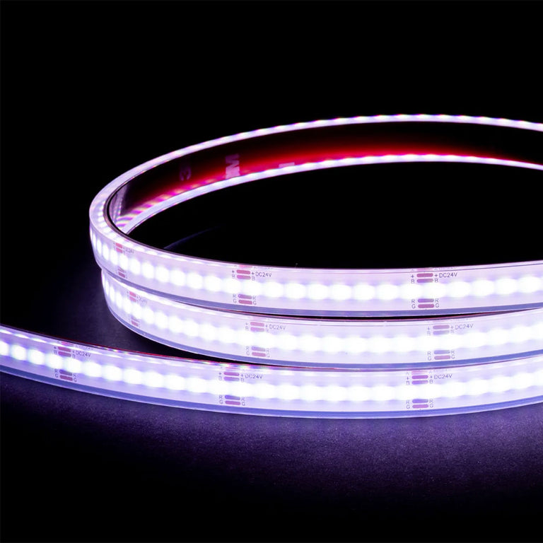 15W IP54 24V DC 480 LED COB 10 Metre LED Strip / RGB - HV9761-IP67-480-RGB-10M