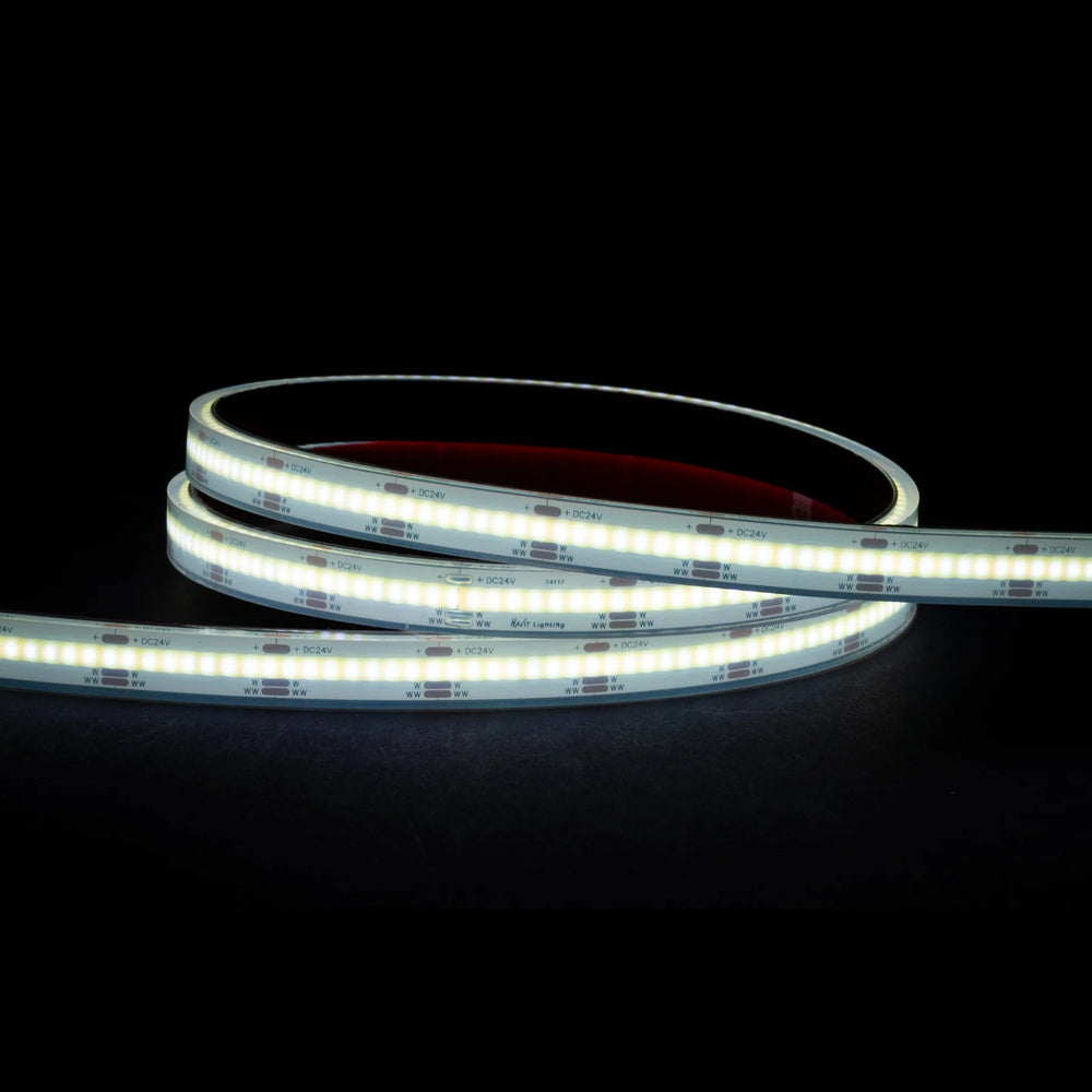 14.4W IP67 24V DC 608 LED COB Dotless 1 Metre LED Strip / CT - HV9761-IP67-608-CT