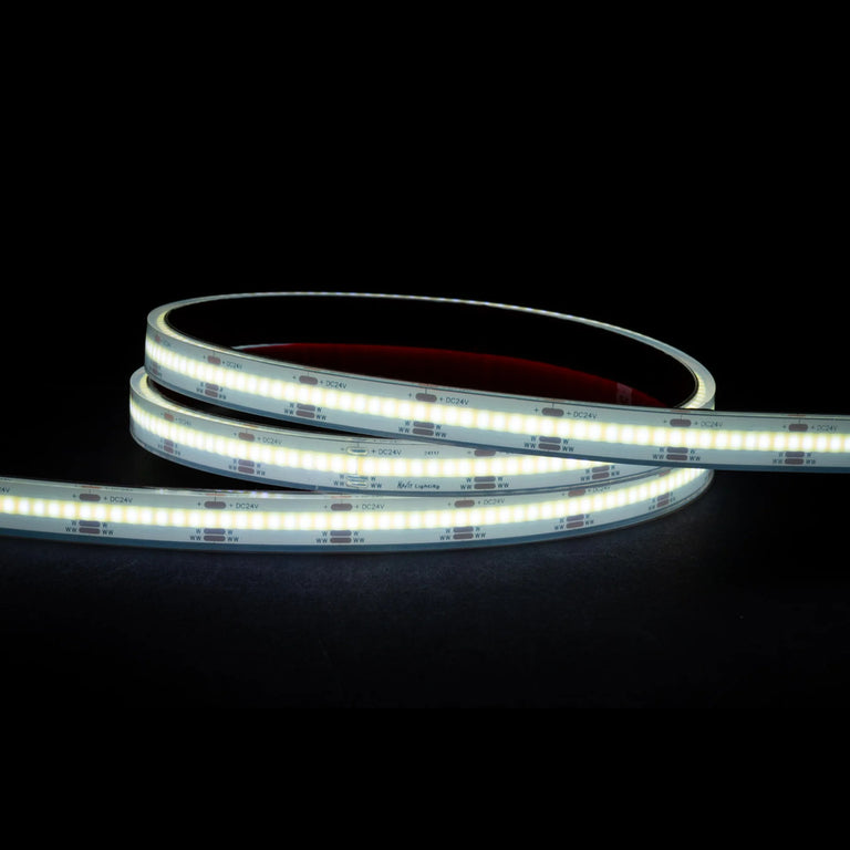14.4W IP67 24V DC 608 LED COB Dotless 1 Metre LED Strip / CT - HV9761-IP67-608-CT