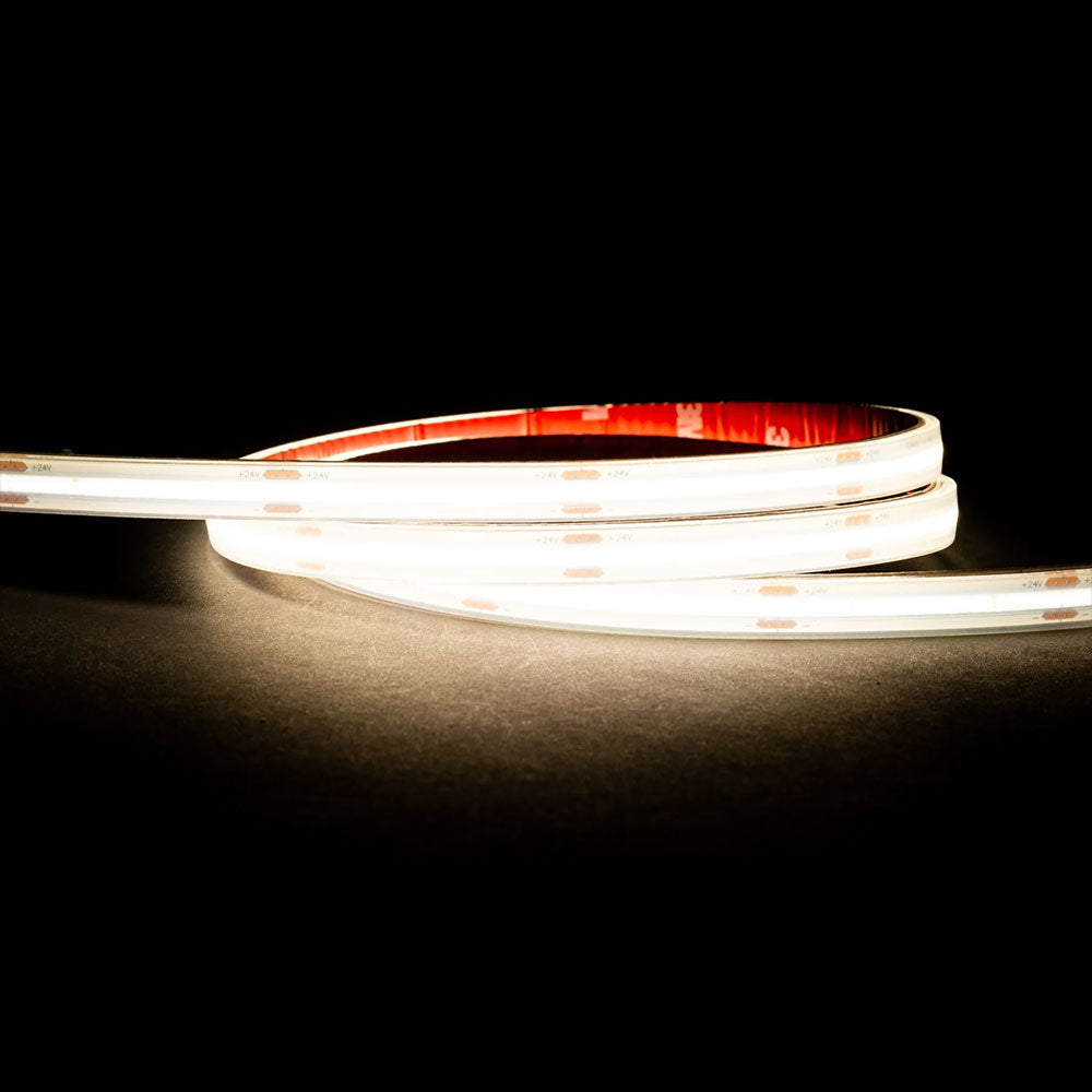 14.4W IP67 24V DC 480 LED CSP Dotless 5500K 1 Metre LED Strip / Daylight - HV9762-IP67-480-5K