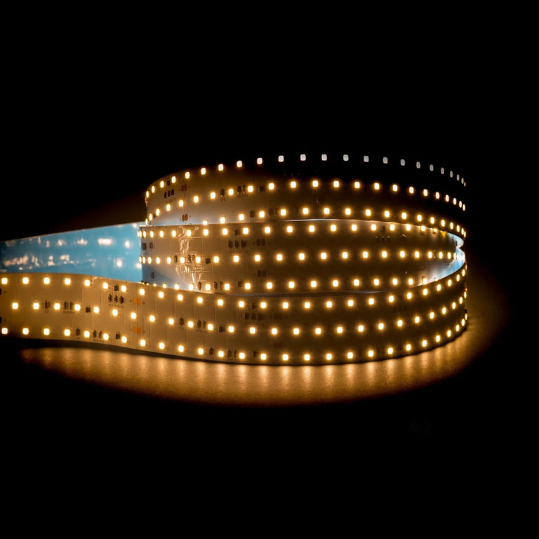 46W IP20 24V DC 252 LED 3000K 1 Metre LED Strip / Warm White - HV9783-IP20-252-3K
