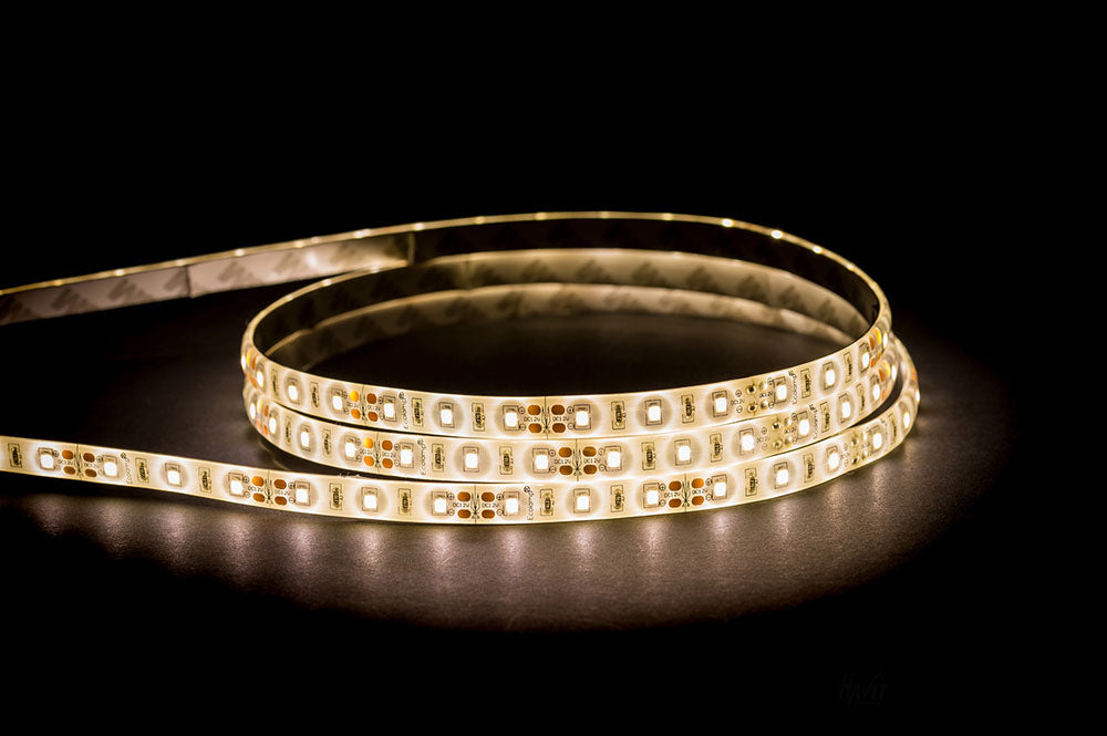 14.4W 12V DC Dimmable LED Strip / Cool White - HV9783-IP54-60-4K
