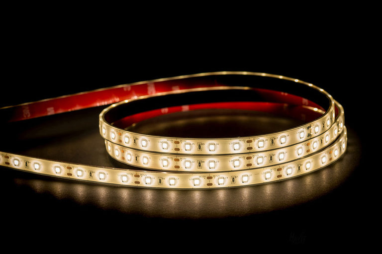 14.4W 12V DC Dimmable LED Strip / Cool White - HV9783-IP67-60-4K