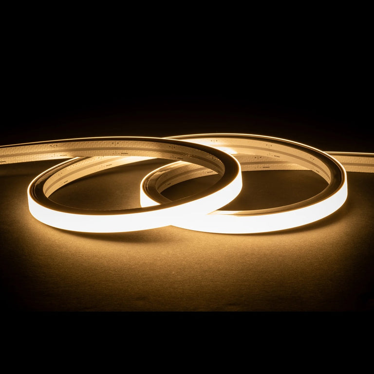 HaviFlex Top Bend 14.4W IP67 24V DC 120 LED Single Colour Flexible Neon 3000K 20 Metre LED Strip / Warm White - HV9796-IP67-200-3K-20M