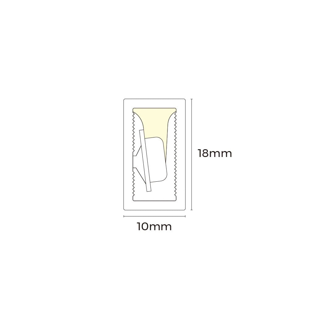 Haviflex 10W IP68 24V DC 6500K Side Bend LED Strip - HV9797-IP68-1018-6K
