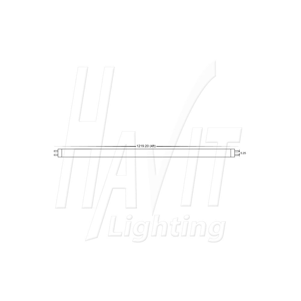 18 Watt LED Tube / Cool White - HV9855