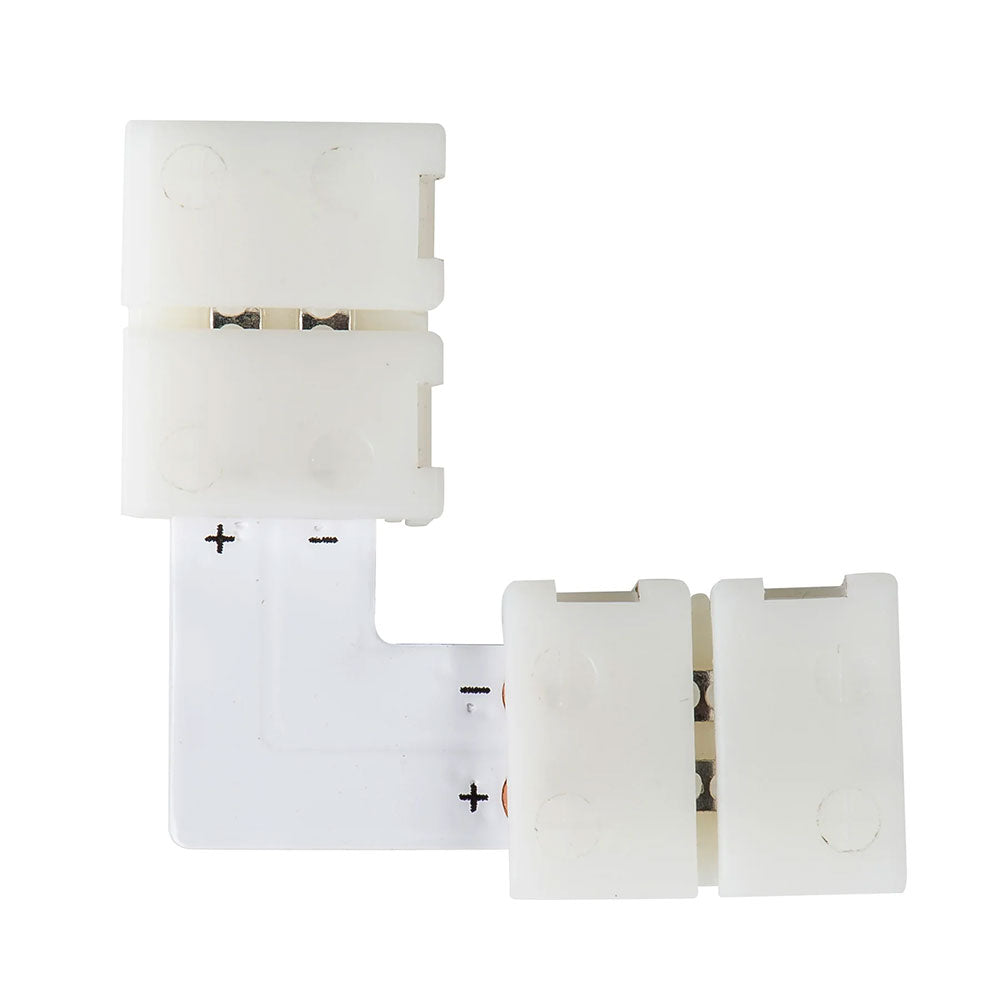 L Shape EZI Tail To Suit Single Coloured LED Strip - HV9942-L