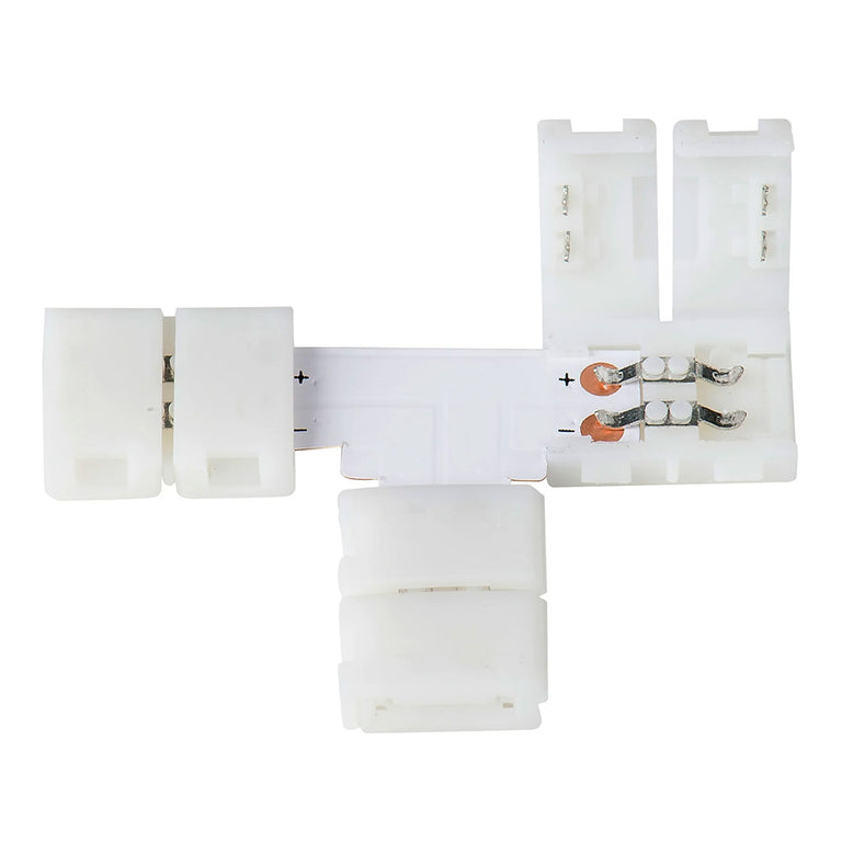 T Shape EZI Tail To Suit Single Coloured LED Strip - HV9941-T