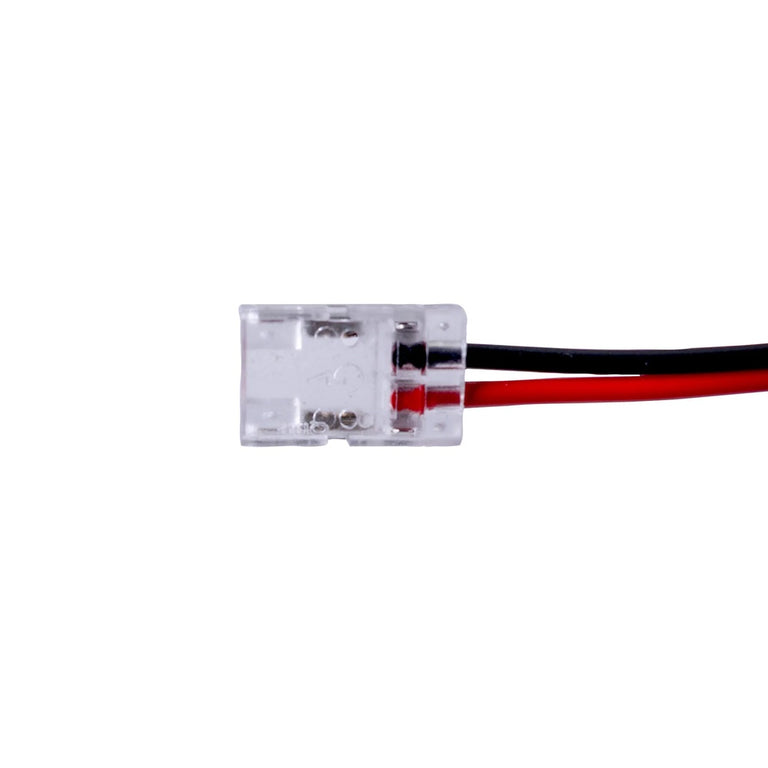 LED Strip Connector With 1 Metre Cable To Suit IP20 8mm PCB LED Strip Single Pack - HV9947