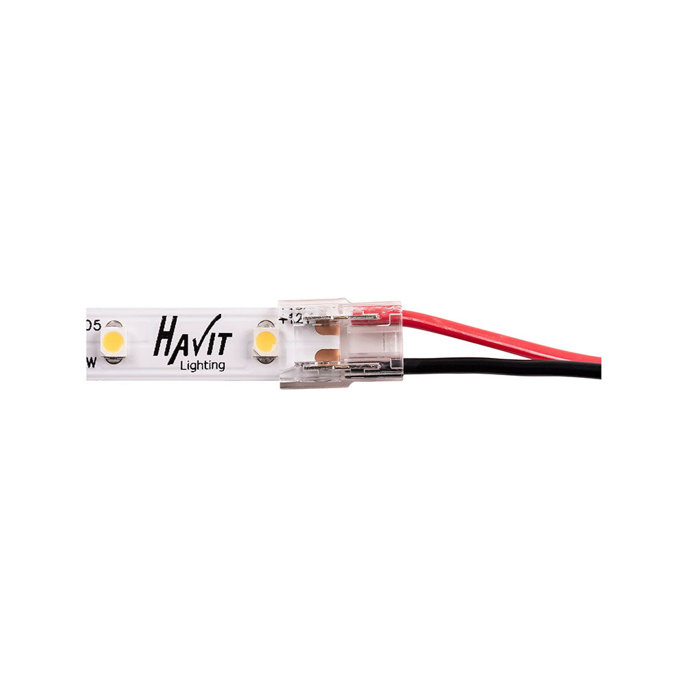 LED Strip Connector To Suit IP20 8mm PCB LED Strip Single Pack - HV9952